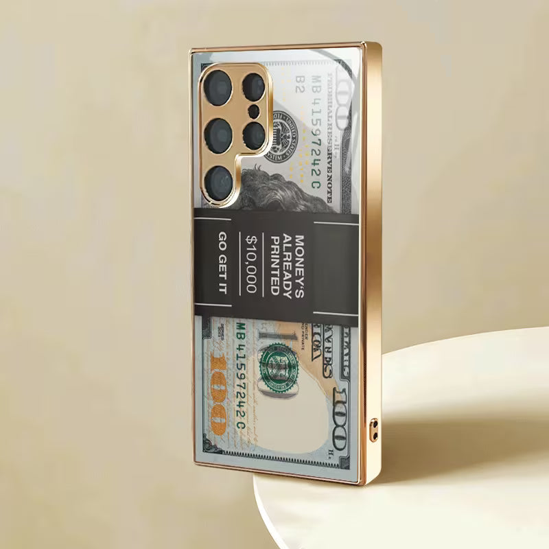 Dollar Print Plated Design Case