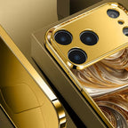 Luxurious Gold-Plated Case