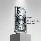 Mechanical Metal Ring Pattern Case