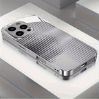 Vertical Stripe Electroplated Case
