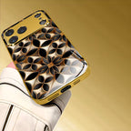 Golden Patterned Electroplated Case