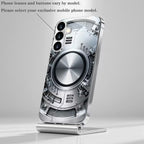 Mechanical Metal Ring Pattern Case