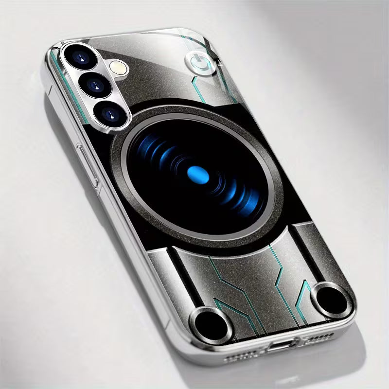 Silver Electroplated Glass Case