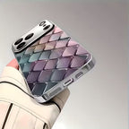 Glass Texture Diamond Pattern Case
