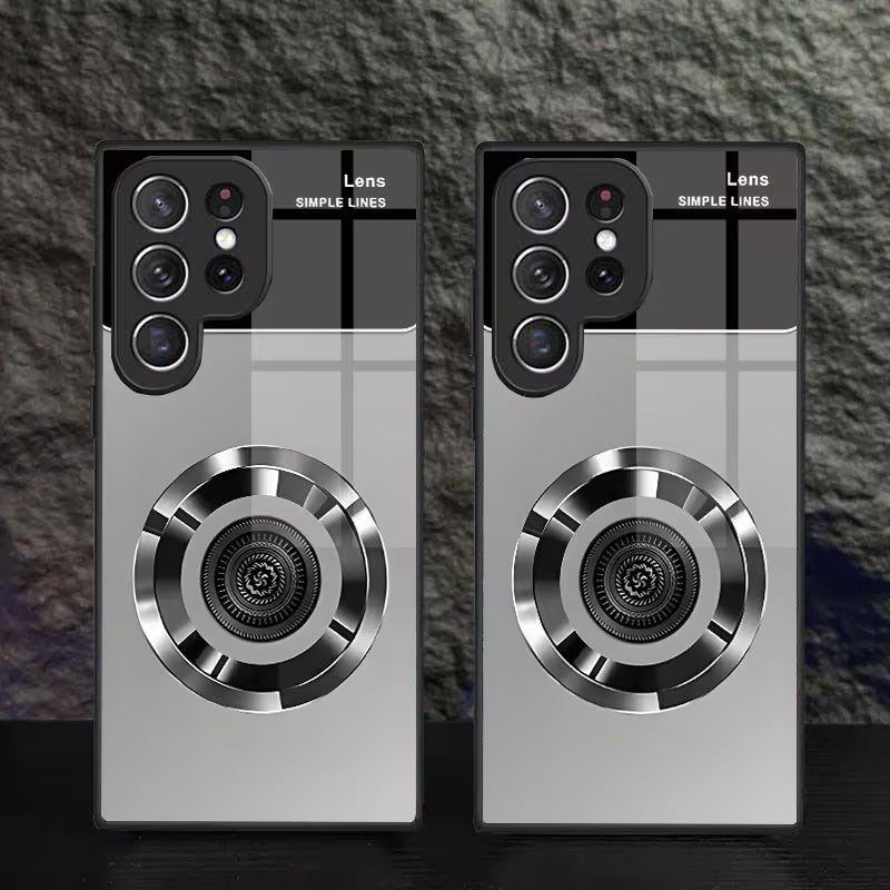 Trendy Patterned Glass Case