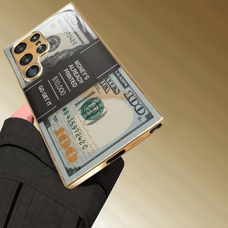 Dollar Print Plated Design Case