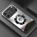 Business Metal Faucet Pattern Glass Case