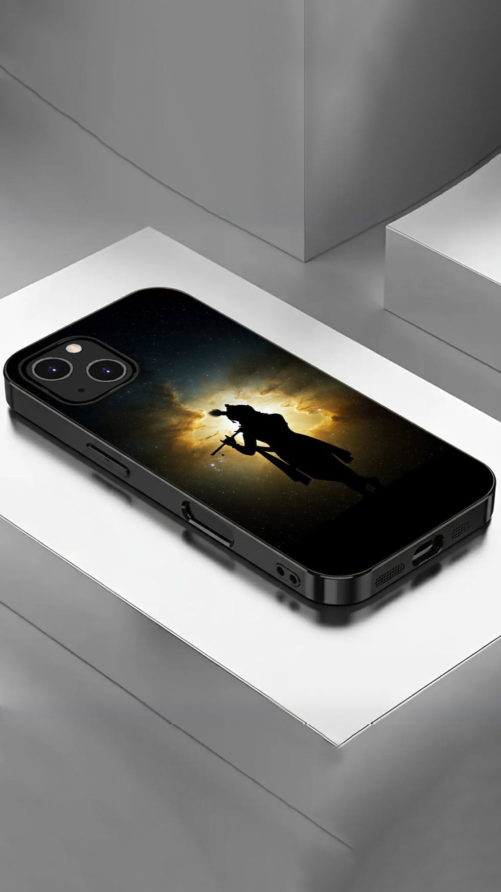Celestial Krishna Silhouette Case