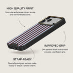 Noir Stripe Case