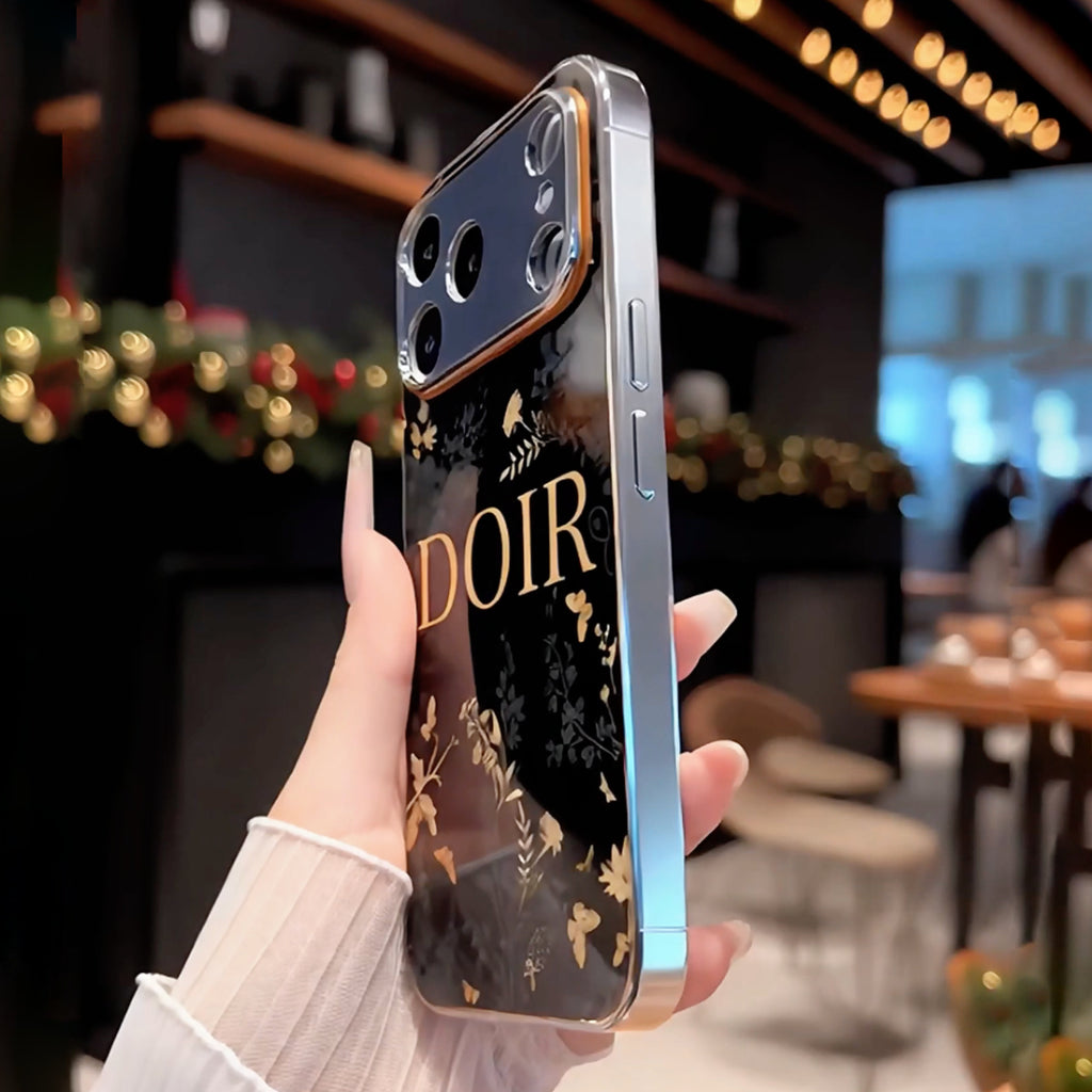 iPhone Series - Luxury Monarch Floral Case