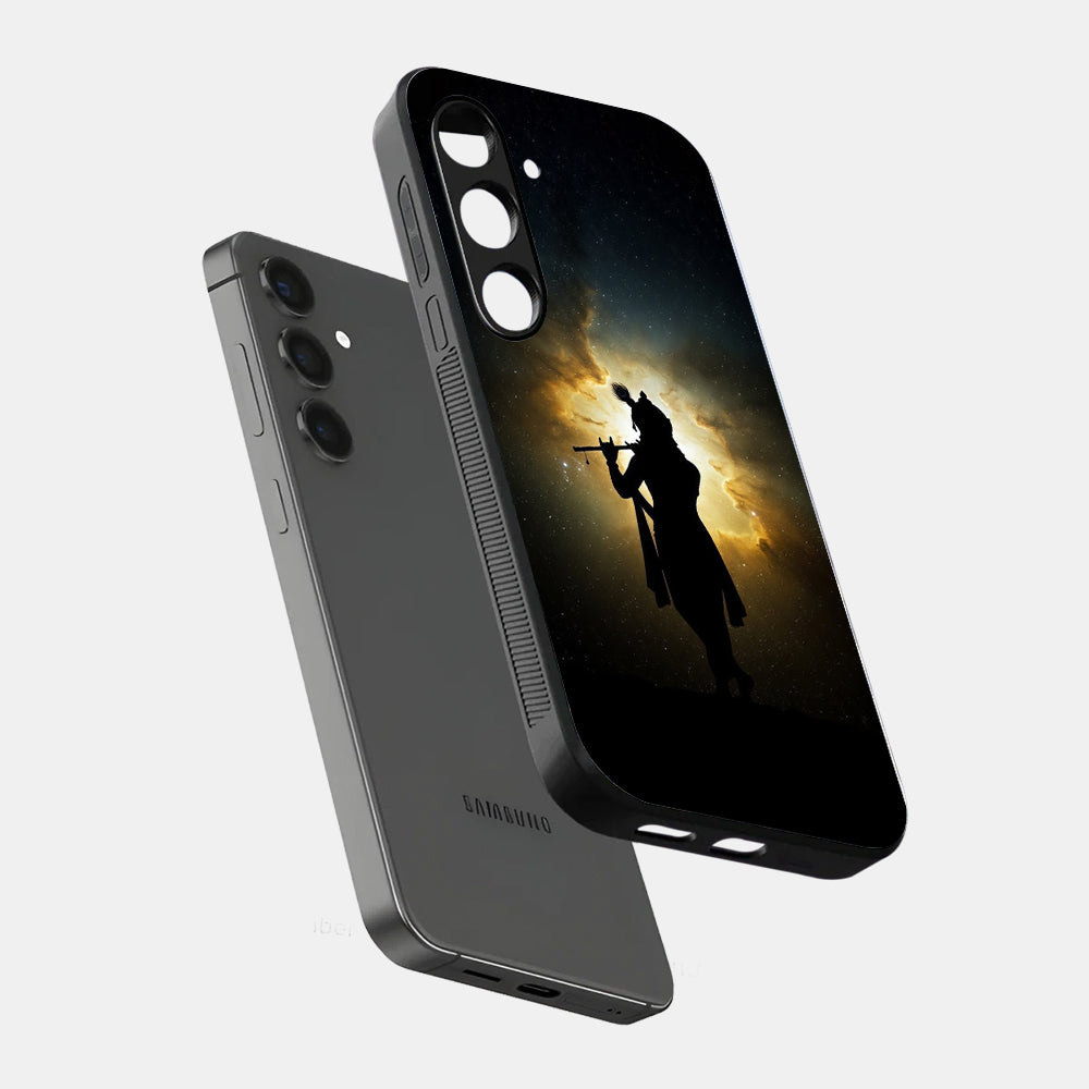 Celestial Krishna Silhouette Case