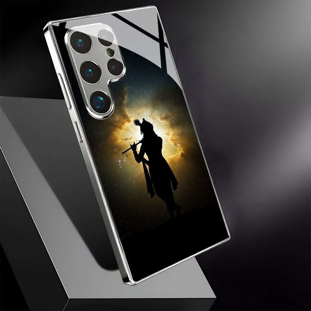 Celestial Krishna Silhouette Case