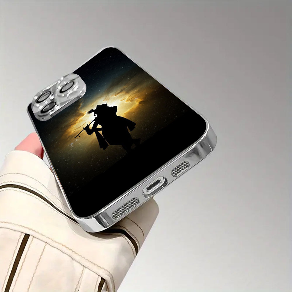 Celestial Krishna Silhouette Case