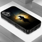 Celestial Krishna Silhouette Case