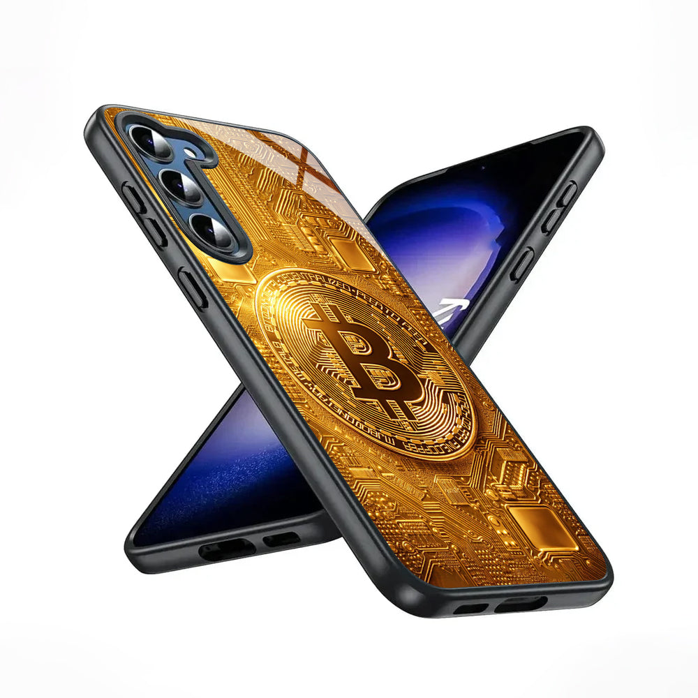 Galaxy S Series - Vintage Bitcoin Case