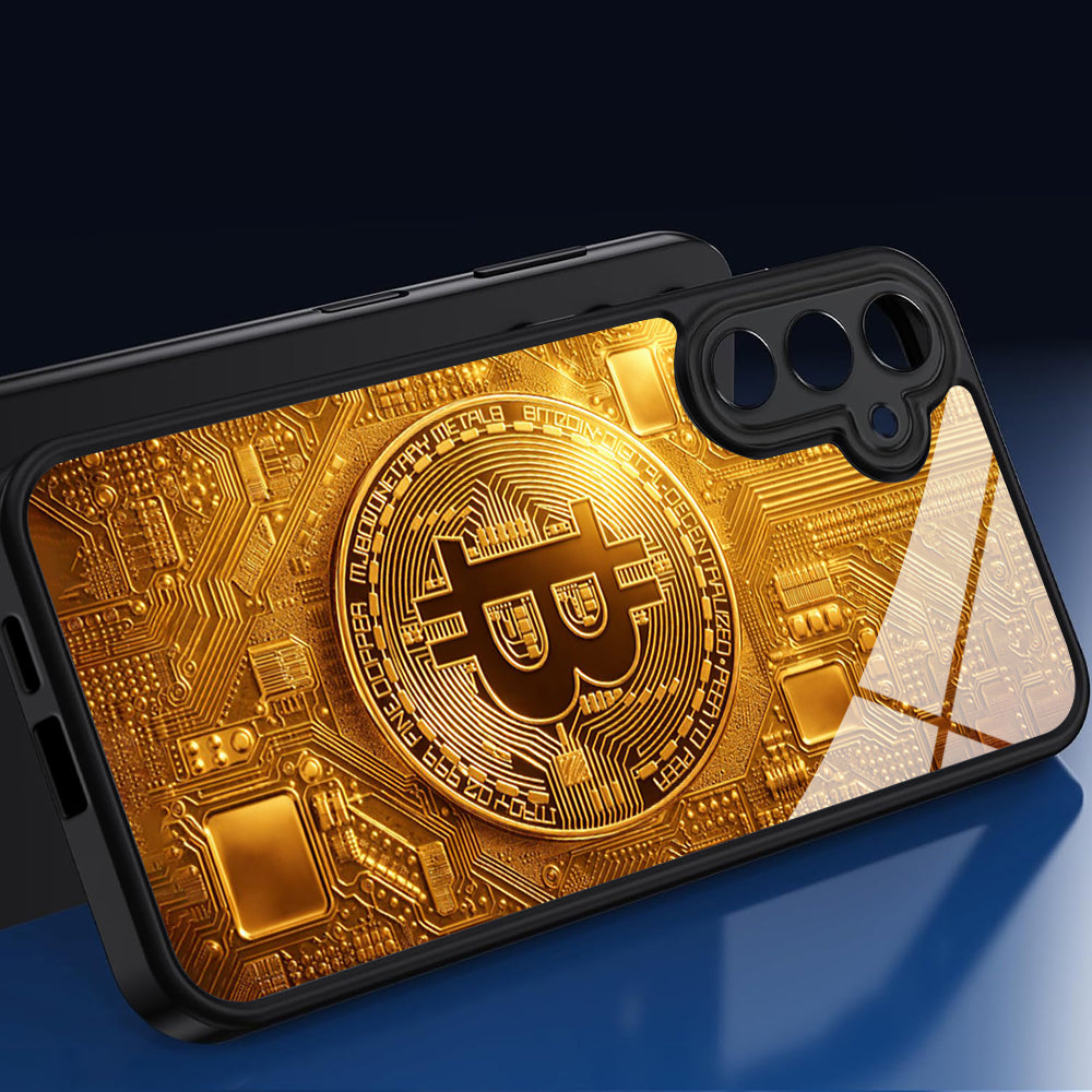 Galaxy S Series - Vintage Bitcoin Case