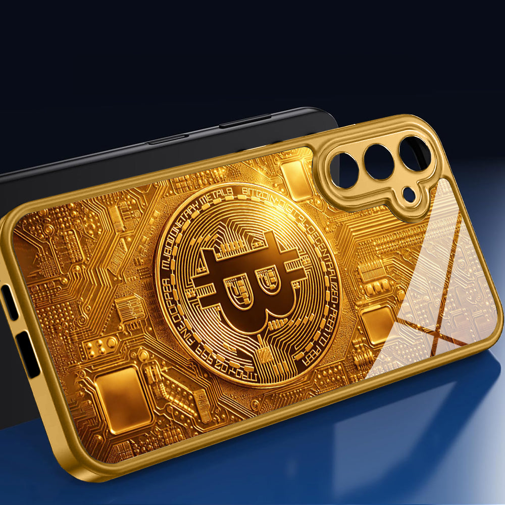 Galaxy S Series - Vintage Bitcoin Case