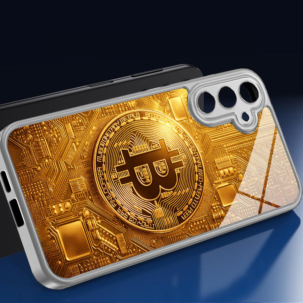 Galaxy S Series - Vintage Bitcoin Case