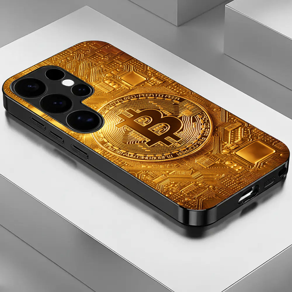 Galaxy S Series - Vintage Bitcoin Case