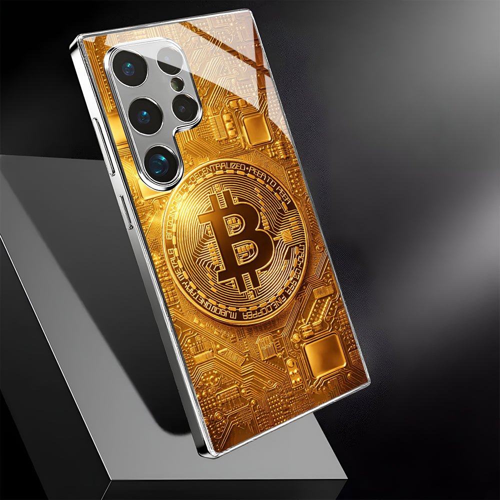 Galaxy S Series - Vintage Bitcoin Case