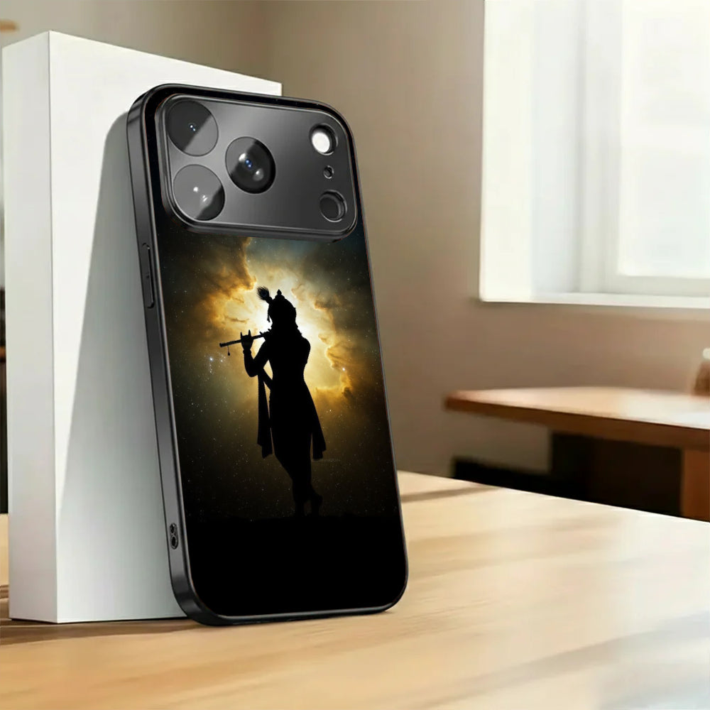 Celestial Krishna Silhouette Case