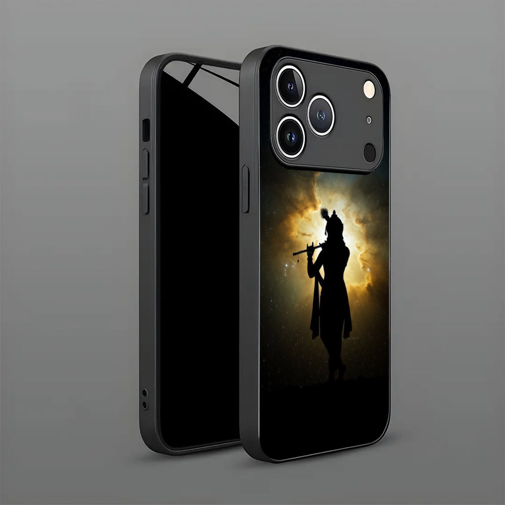 Celestial Krishna Silhouette Case