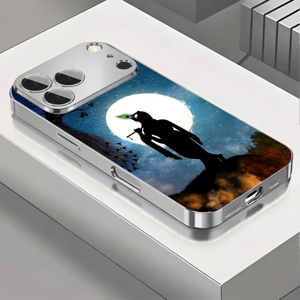 Divine Krishna Silhouette Case