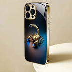 Scorpion Pattern Gold-Plated Case