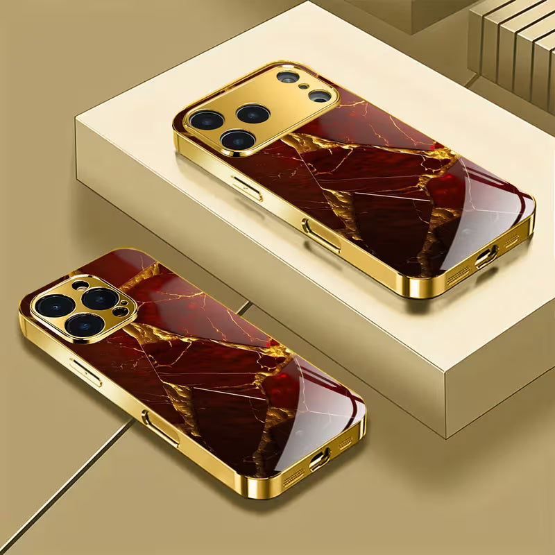 Luxury Electroplated Pattern Case