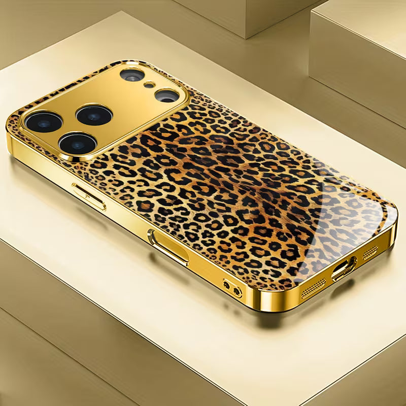 Premium Brown Leopard Print Case